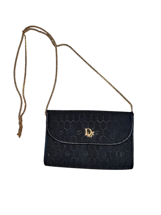 Christian Dior Vintage Canvas Crossbody Clutch