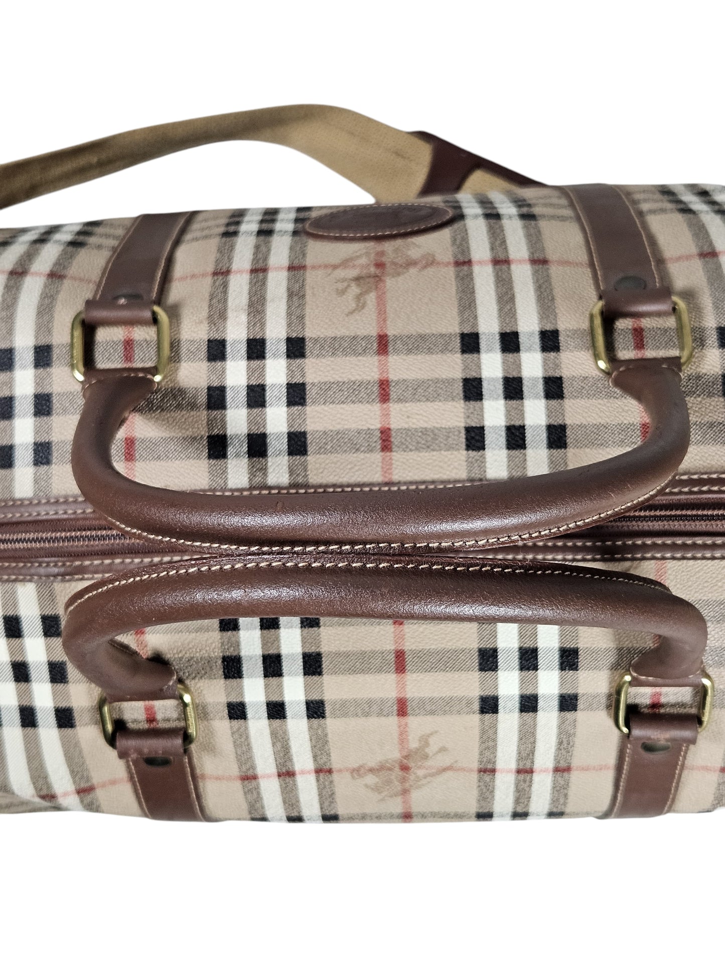 *Burberrys* Nova Check Boston Travel Bag