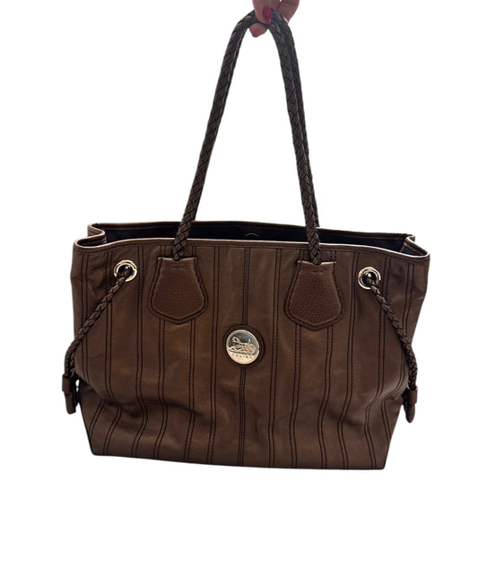 Celine Vintage Brown Bronze Tote