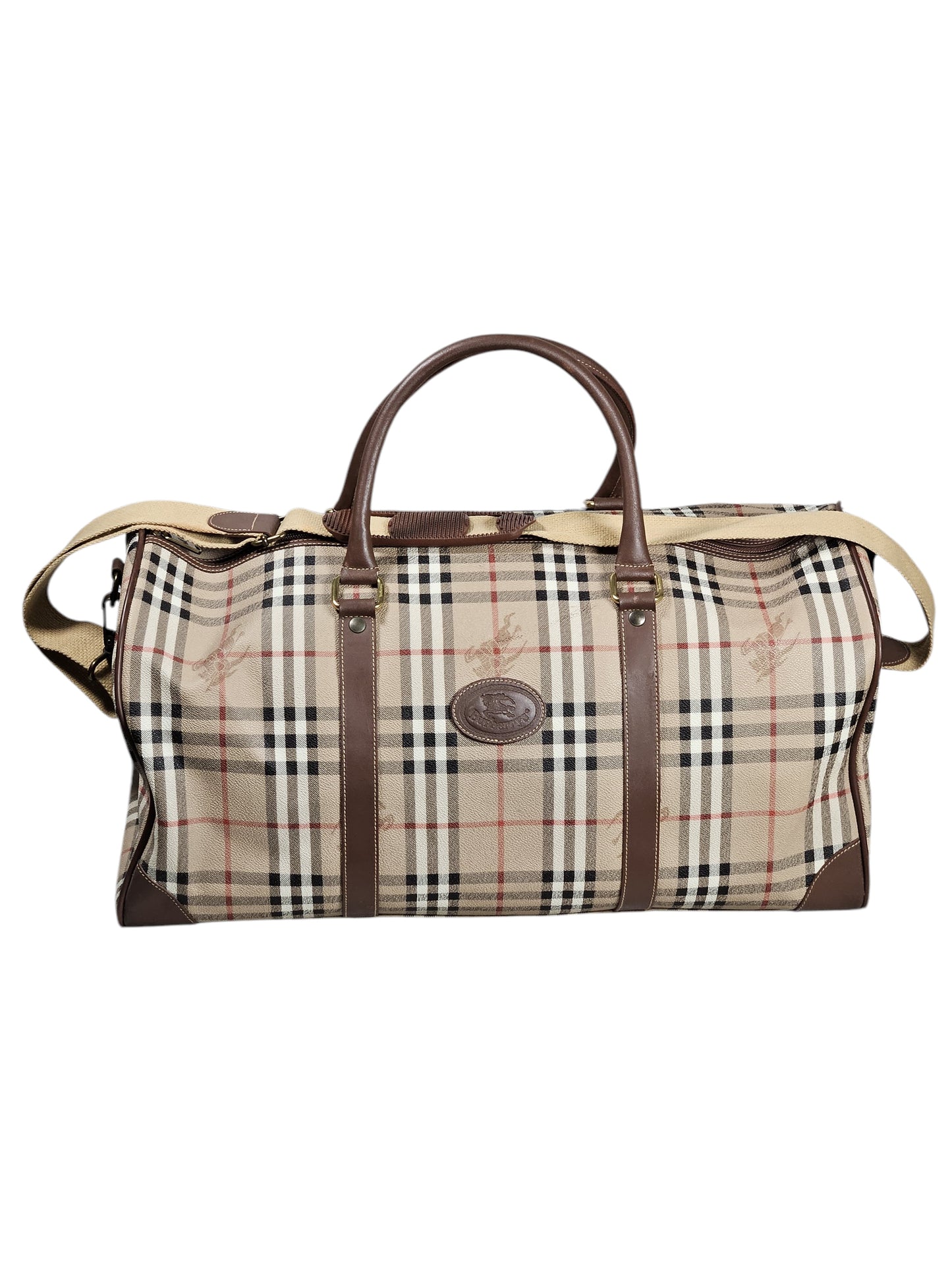 *Burberrys* Nova Check Boston Travel Bag