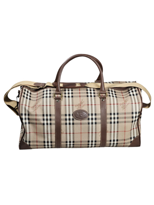 *Burberrys* Nova Check Boston Travel Bag